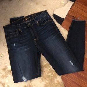 7 For All Mankind Ankle Skinny